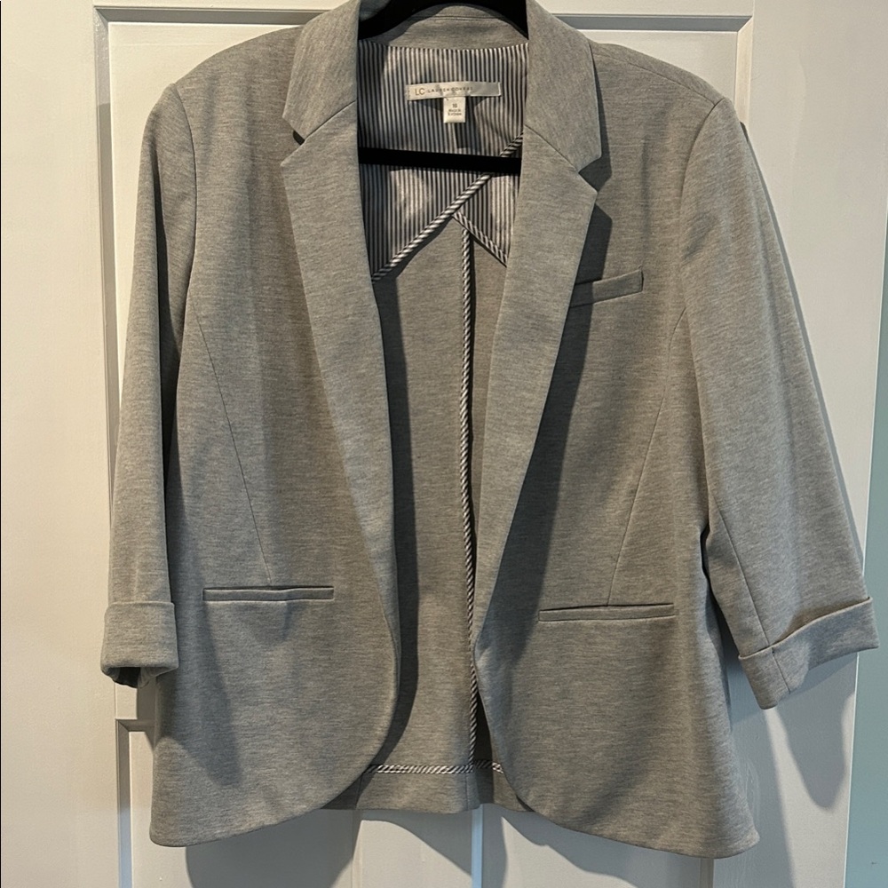 Lauren Conrad Light Gray Women's Blazer